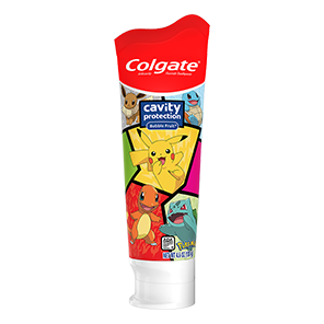 Kem đánh răng Pokémon Colgate® Kids Mild Bubble Fruit Flavor với Fluoride