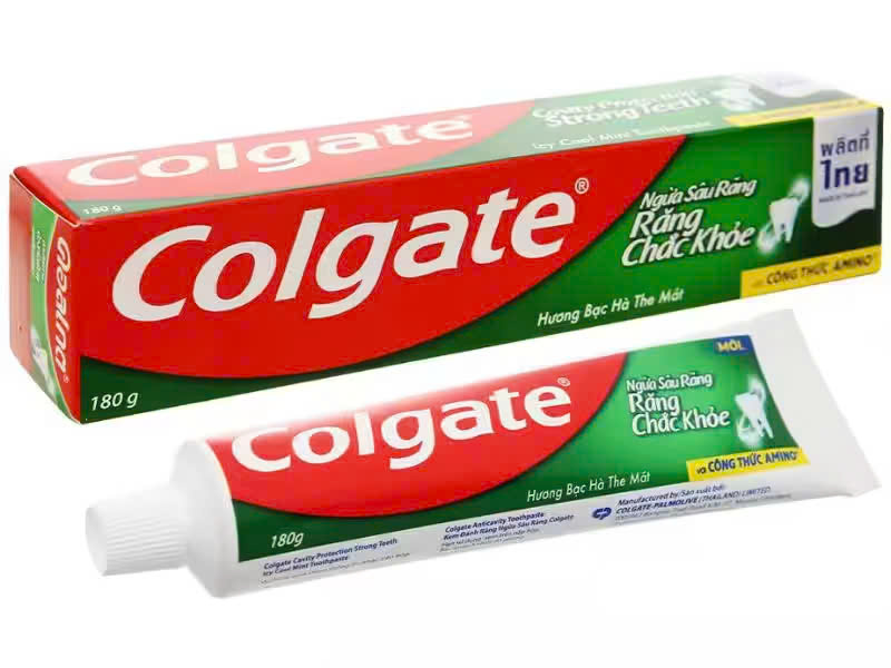 Kem đánh răng Colgate® chứa Fluoride