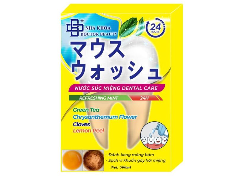 Nước súc miệng không cồn Dental Care được ưa chuộng tại Nhật Bản 