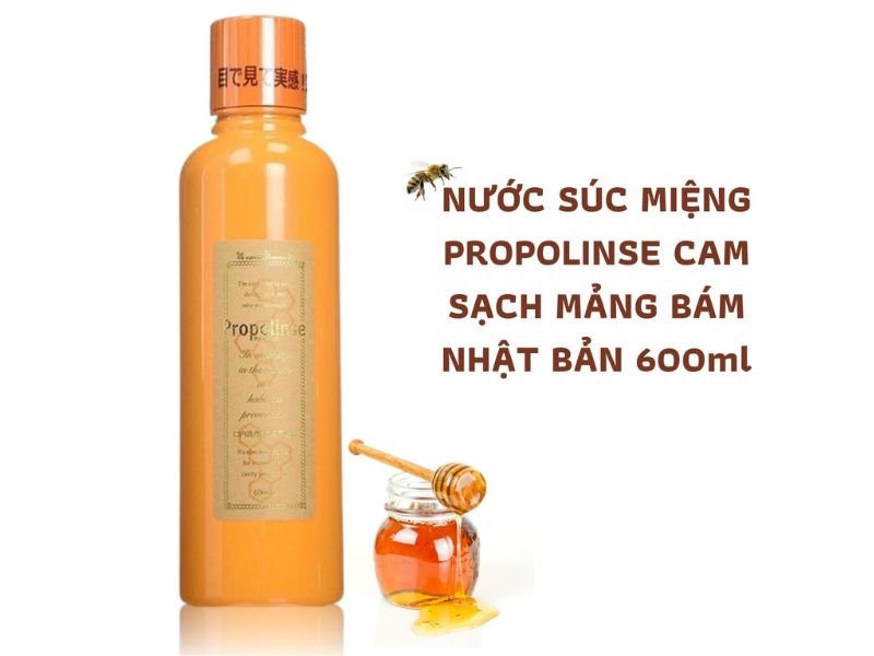 Nước súc miệng Propolinse giúp phòng tránh các bệnh răng miệng