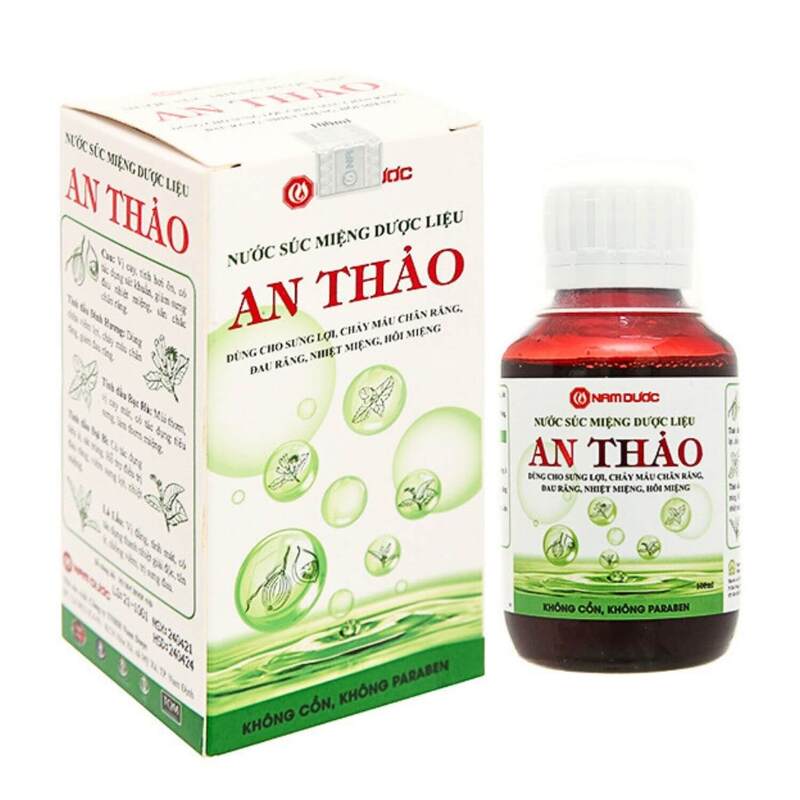 Nước súc miệng dược liệu An Thảo