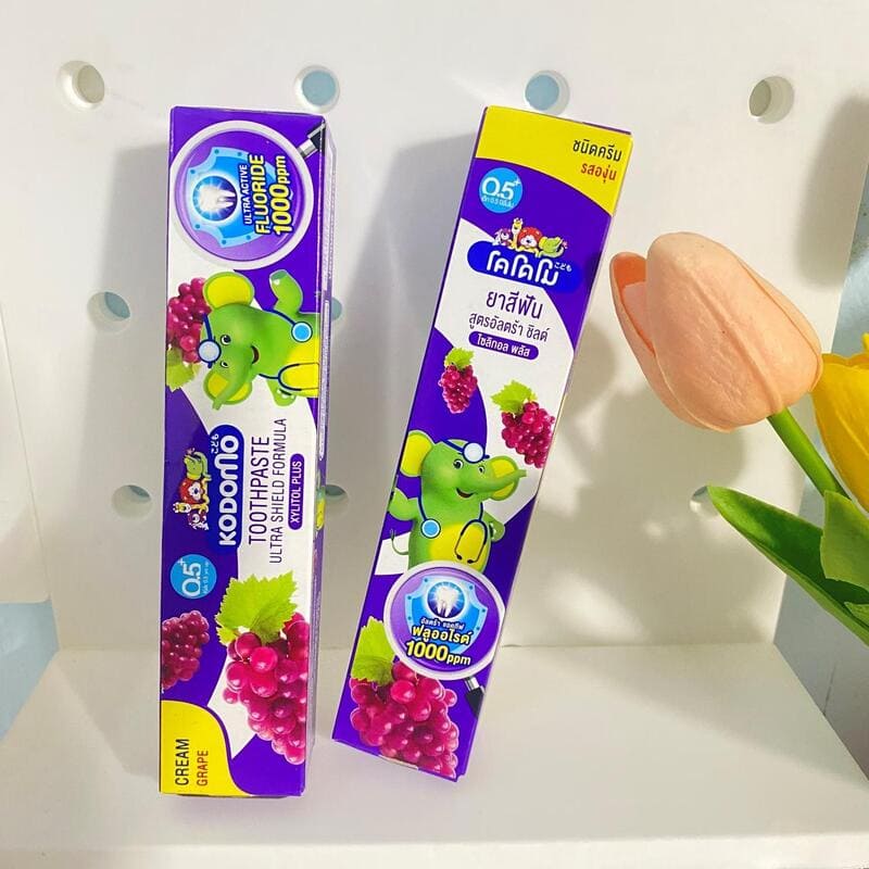 Kem đánh răng Kodomo cho bé 2 tuổi